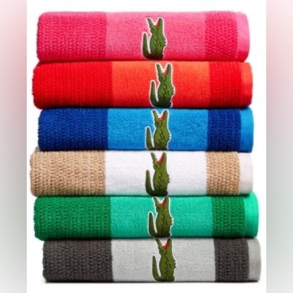 Lacoste Bath towel - Picture 2 of 2